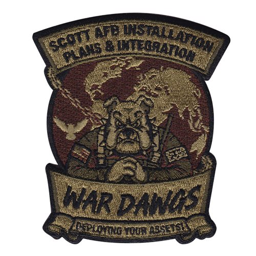 375 LRS War Dawgs OCP Patch