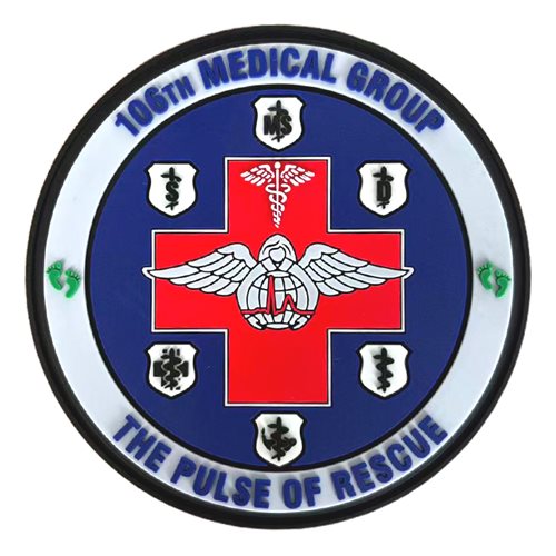106 MDG The Pulse of Rescue PVC Patch