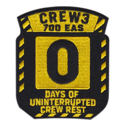 700 EAS Crew 3 Patch