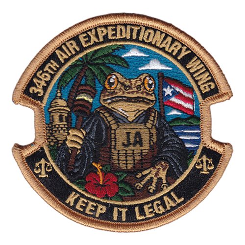 346 AEW JA Keep It Legal Patch
