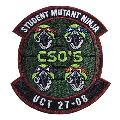NAS Pensacola UCT Class 27-08 Student Mutant Ninja Patch