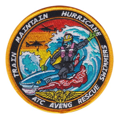 USCG ATC Mobile Rescue Swimmers Patch 3.5 Inch