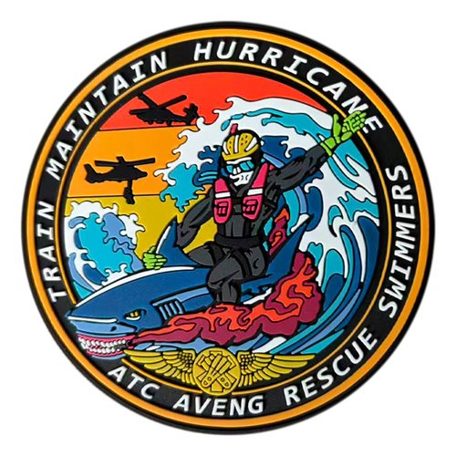 USCG ATC Mobile Rescue Swimmers PVC Patch