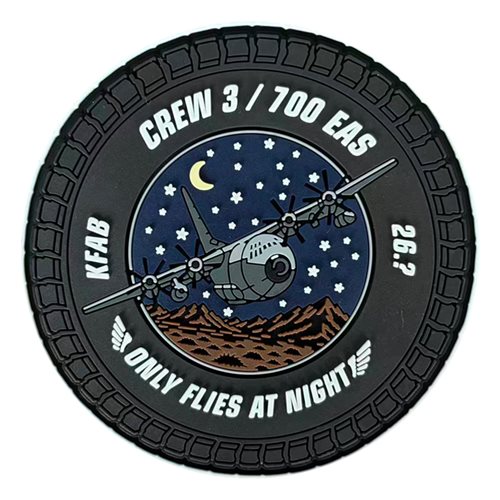 700 EAS Crew 3 PVC Patch