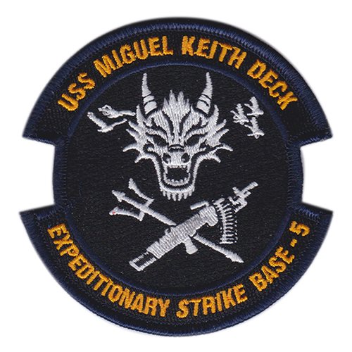 USS Miguel Keith Deck Patch