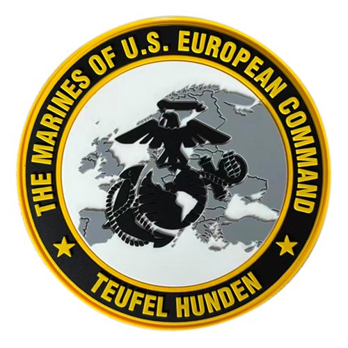 USEUCOM Teufel Hunden PVC Patch