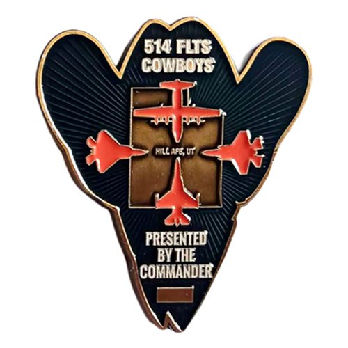 514 FTS We Pave the Way Challenge Coin - View 2