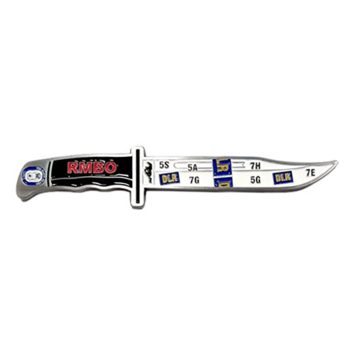 USS Makin Island Buck Knife Challenge Coin