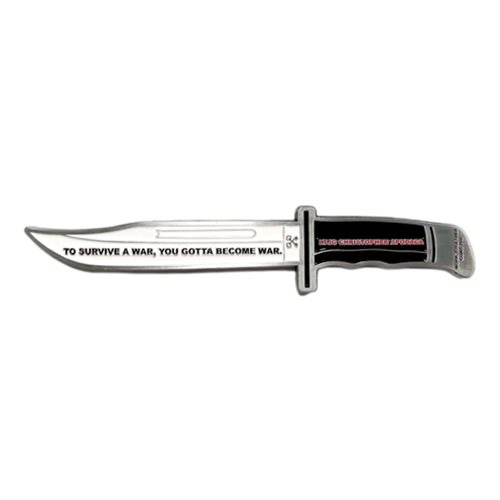 USS Makin Island Buck Knife Challenge Coin - View 2