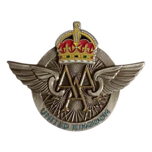 AAA United Kingdom Challenge Coin