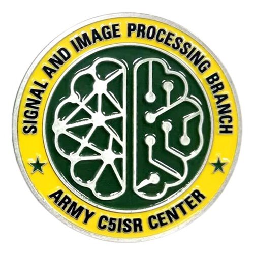 C5ISR Center Vision and Algorithms Challenge Coin - View 2
