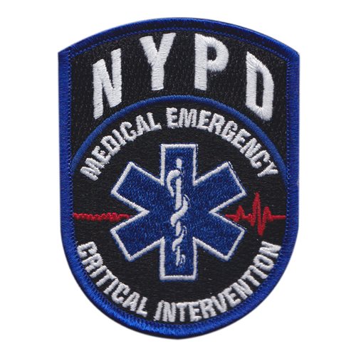 NYPD Medical Emergency Patch