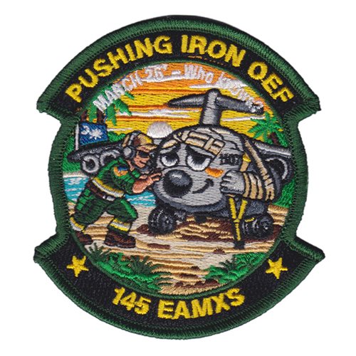 145 EAMXS Pushing Iron OEF Patch