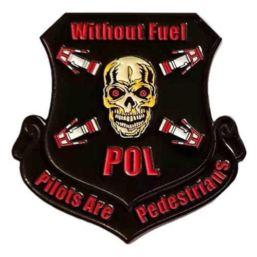 55 LRS LGRF POL Challenge Coin