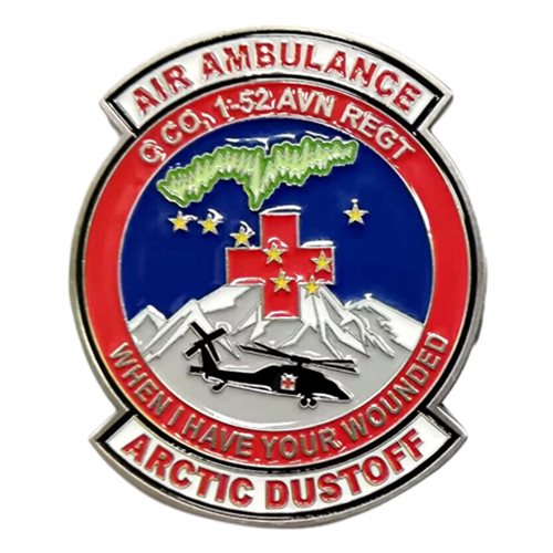 C1-52 GSAB Air Ambulance Command Challenge Coin