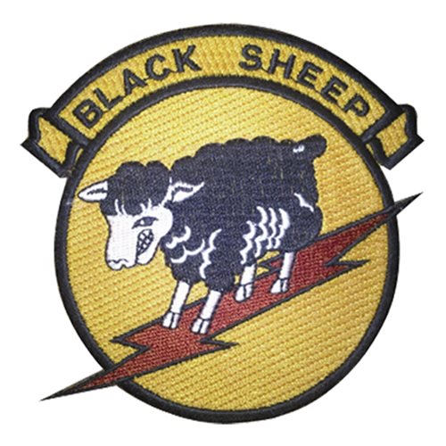 8th Fighter Squadron (8 FS) Black Sheep Heritage Patches 
