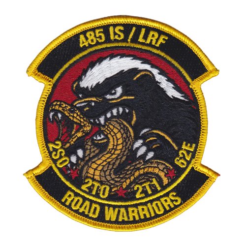 485 IS Road Warriors Patch