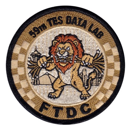 59 TES Custom Patches | 59th Test and Evaluation Squadron Patches