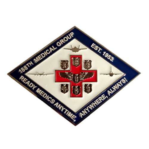 188 MDG Diamond Challenge Coin