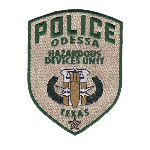 Odessa Police Department Hazardous Device Unit Patch