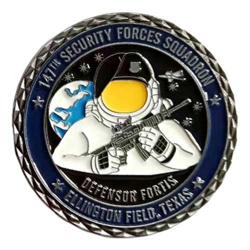 147 ATKW Space City Defenders Challenge Coin - View 2
