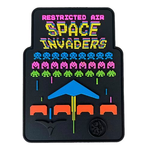 30 RS Space Invaders PVC Patch