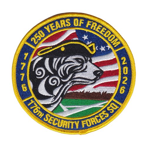 176 SFS 250 Years of Freedom Patch