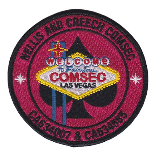 Nellis COMSEC Vegas Patch