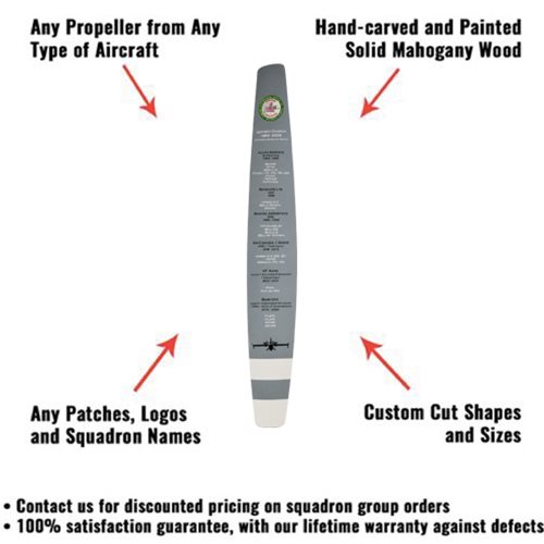Design Your Own De Havilland Canada Propeller Plaque 
