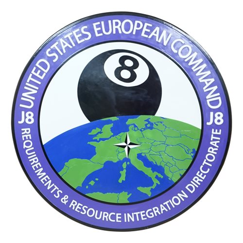 EUCOM J8 Custom Wall Plaque