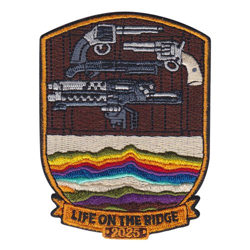 Blue Arrow Operating Ridge Patch