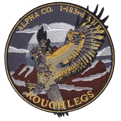 A Co 1-183 AHB Rough Legs Patch