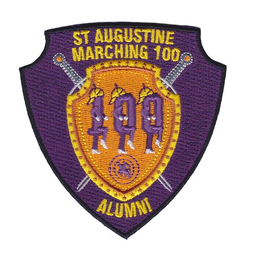 St Augustine Marching 100 Alumni Patch