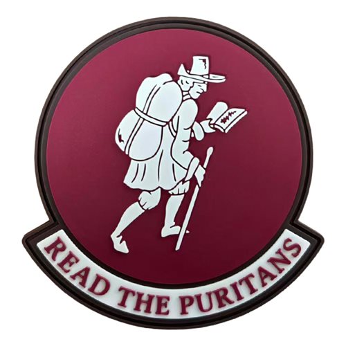 Read The Puritans PVC Patch