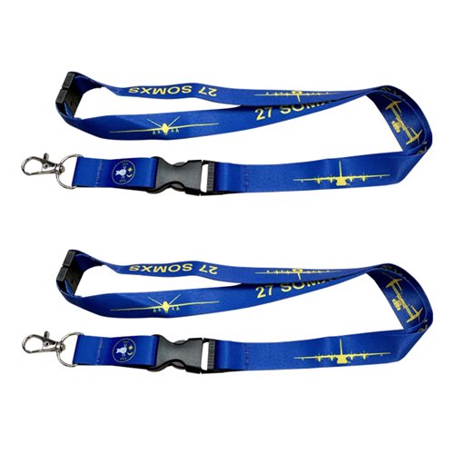 27 SOMXS Blue Lanyard