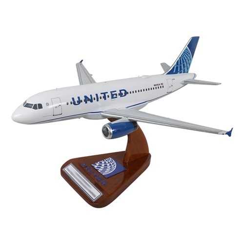 United Airlines Airbus A319-131 Custom Airplane Model 