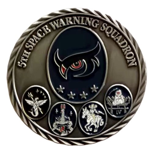 5 SWS Commander Challenge Coin