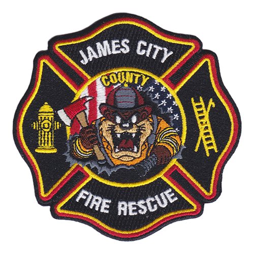 JCC Fire Rescue Tasmanian Devil Patch
