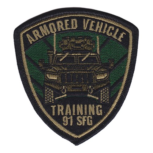 91 SFG Armored Vehicle Training Patch