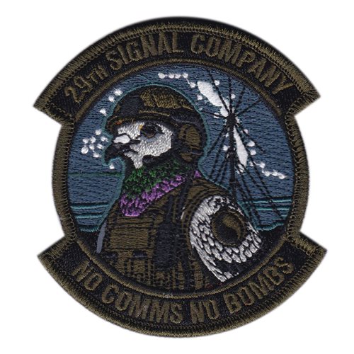 29 ID HHBN No Comms No Bombs Patch