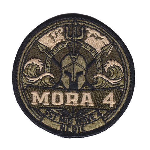 USCG PSU 301 MORA 4 NCOIC Patch