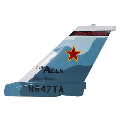 Top Aces F-16C Falcon Custom Airplane Tail Flash