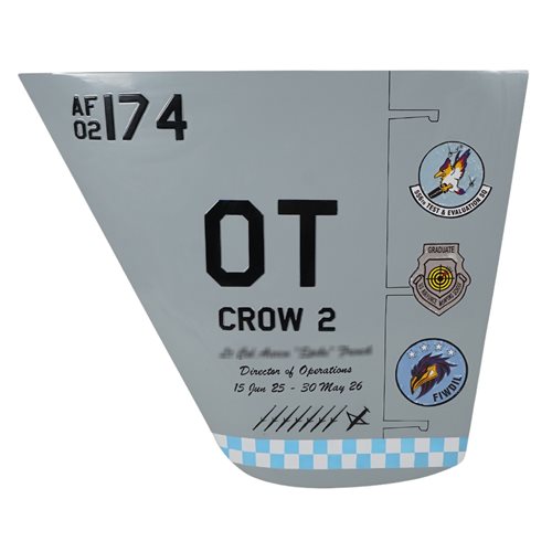 556 TES MQ-9 Reaper Airplane Tail Flash