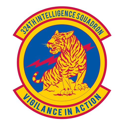 324 IS Squadron Patch 