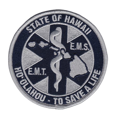 Hawaii Honolulu EMT EMS Patch