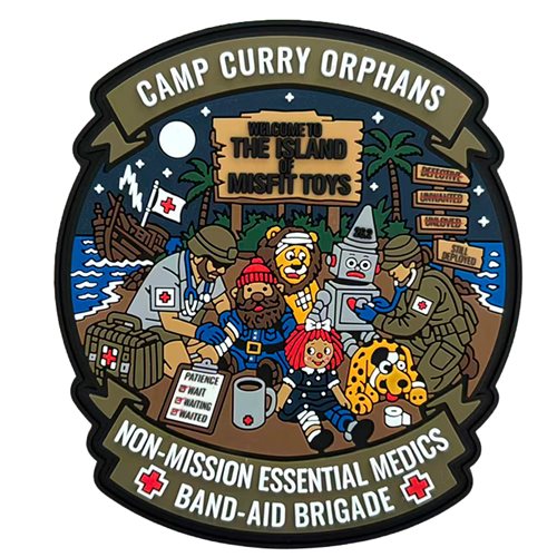 379 EMDS Camp Curry Orphans PVC Patch
