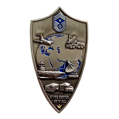USCENTCOM Staff CSEL Command Chief Challenge Coin - View 2