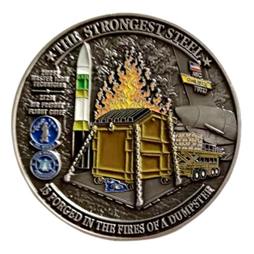 81 APS SMSgt Dorman Retirement Challenge Coin