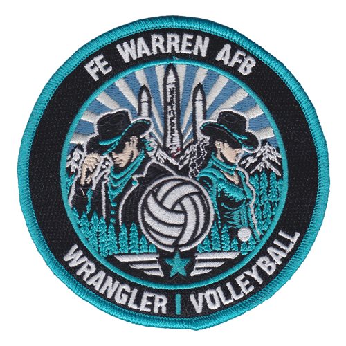 F.E. Warren AFB Volleyball Team Patch