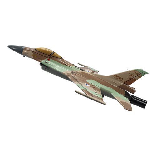Israeli Air Force Block 30 F-16C Custom Airplane Model Briefing Sticks - View 2